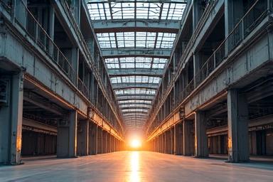 工業施設の建築写真
